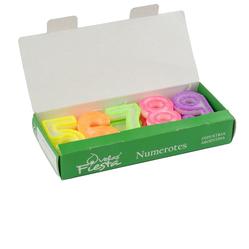 Numerote Gibré Fluo Moda